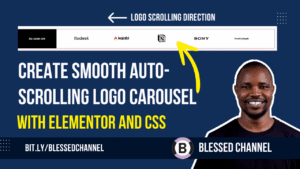 Create Smooth Auto-Scrolling Logo/Image Carousel with Elementor and CSS